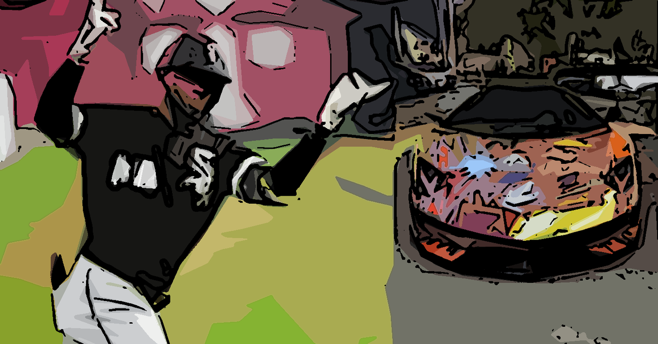 Star del baseball personalizza la carrozzeria della sua Lambo con Naruto che si illumina al buio [FOTO]