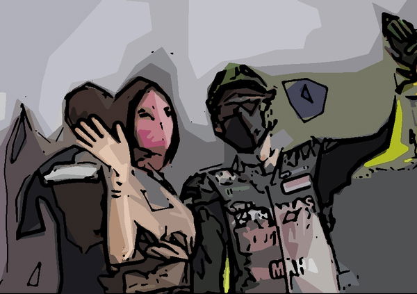 Valentino Rossi e Francesca Sofia Novello &ldquo;mostruosi&rdquo; ad Halloween