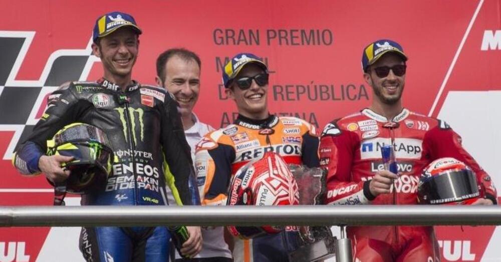 Marc Marquez: &ldquo;Valentino ha battuto Gibernau, Biaggi e Lorenzo&rdquo;. Ma forse non &egrave; un vero endorsement