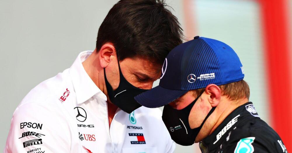 Toto Wolff snobba Bottas: addio amaro per un maggiordomo gi&agrave; dimenticato