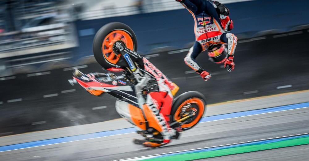 Tutte le volte che Marc Marquez ha rischiato grosso: solo quest&#039;anno le cadute sono 22