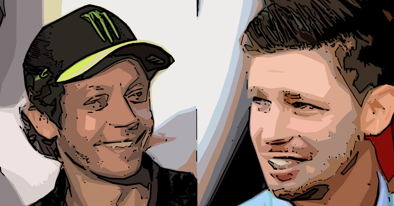 Ci eravamo tanto odiati: Valentino Rossi e Casey Stoner come vecchi amici a Portima&otilde;