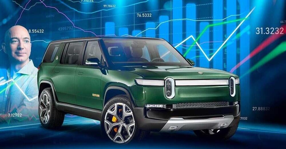 Nuova sfida tra Bezos e Musk: Rivian &ldquo;sfonda&rdquo; in Borsa e si propone come rivale di Tesla