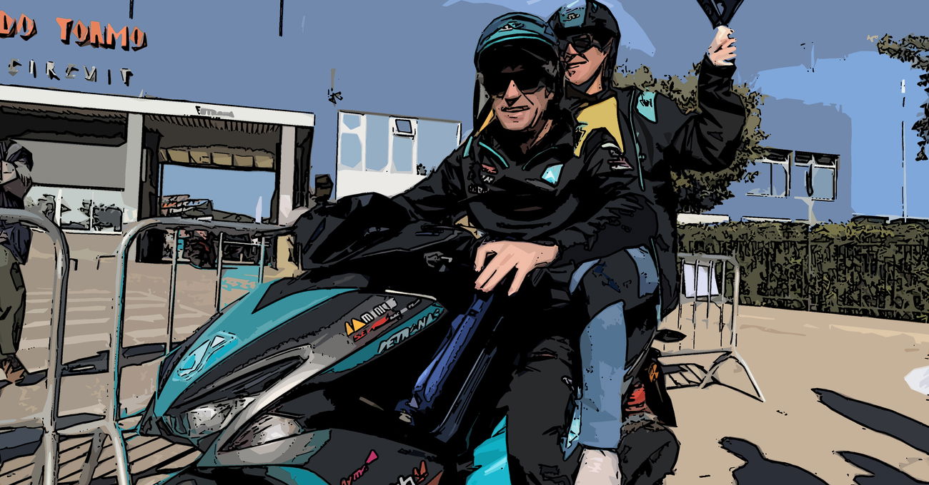 Vale il viaggio: un decimo a Valencia nel giorno della sfilata dei rivali di Valentino Rossi