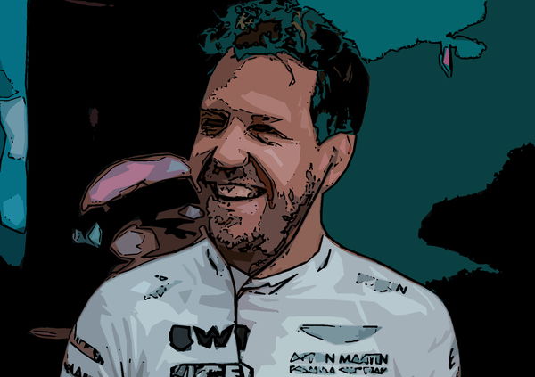 [VIDEO] Sebastian Vettel prende in giro tutti: &quot;Adesso vado a toccare l&#039;ala di Hamilton&quot;