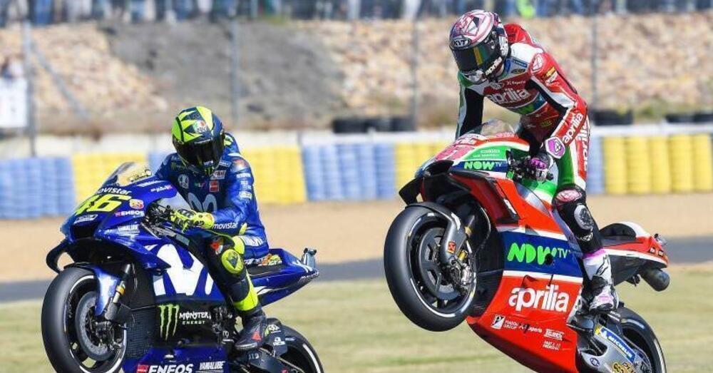 Aleix Espargar&ograve; su Valentino Rossi: &quot;Per colpa sua ci resta soltanto un 20% da spartire&quot;