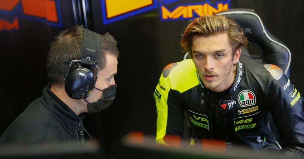 Valentino Rossi con la Ducati MotoGP? Luca Marini non ha dubbi