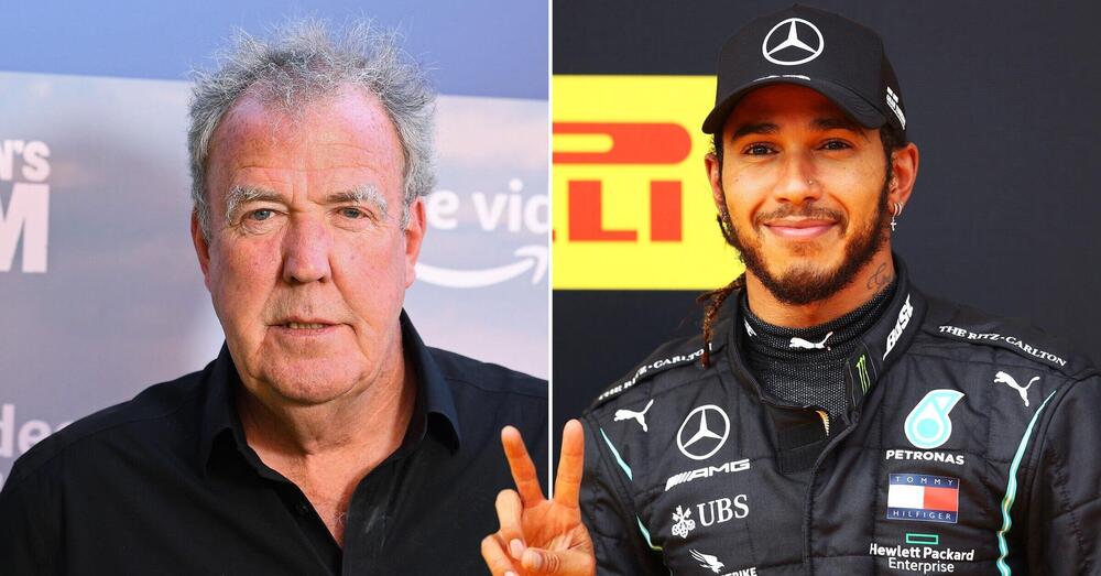 Jeremy Clarkson furioso con Hamilton per lo sponsor Kingspan (indagato nella strage di Grenfell Tower)