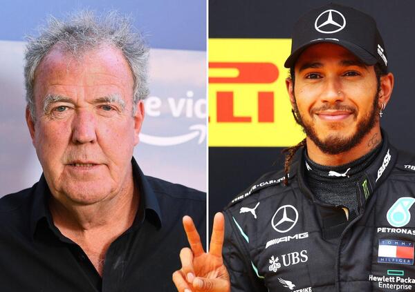 Jeremy Clarkson furioso con Hamilton per lo sponsor Kingspan (indagato nella strage di Grenfell Tower)