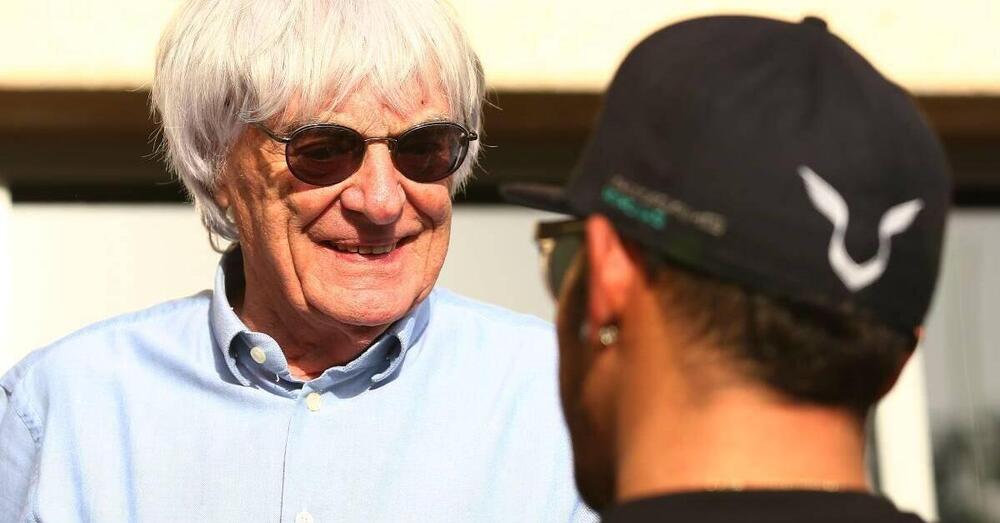 Ecclestone ne ha per tutti: Mercedes, Hamilton, Formula 1 attuale e Ferrari. Ed ecco per chi tifa