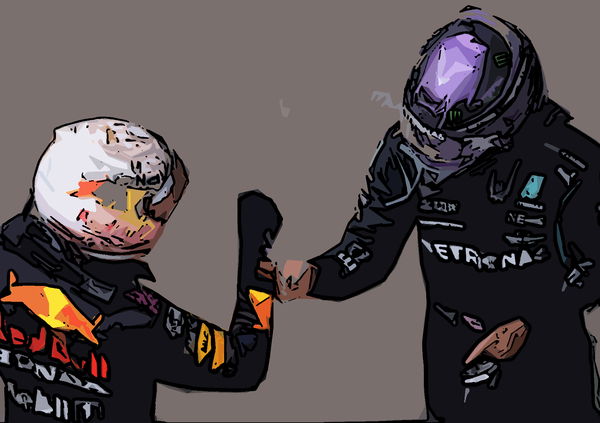 Hamilton e Verstappen show ad Abu Dhabi, il britannico attacca: &quot;Un incidente? Non posso sapere cosa faranno gli altri&quot;