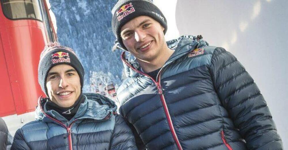 Marc Marquez a Max Verstappen: &ldquo;Incredibile, ho perso la voce ma abbiamo vinto!&rdquo; [VIDEO]