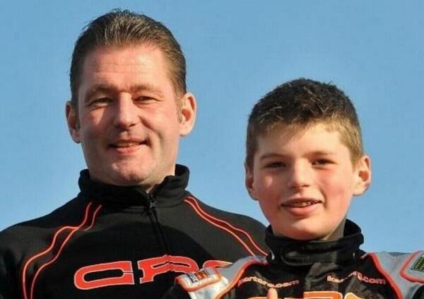 Jos Verstappen lo sapeva: l&#039;annuncio della nascita di Max sul suo sito preannunciava un grande futuro 