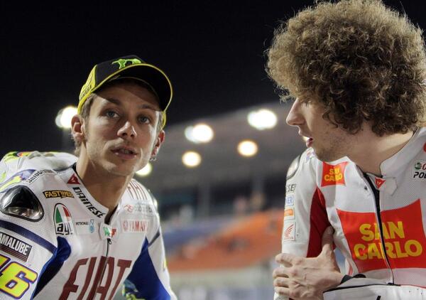 [VIDEO] Simoncelli prendeva in giro anche Rossi: &ldquo;Non sono riuscito a batterlo? L&rsquo;ho lasciato vincere&quot;