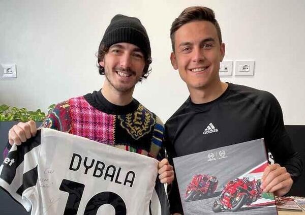 Il video saluto di Dybala e Bagnaia a Quartararo misteriosamente rimosso