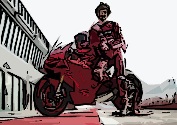 Pecco Bagnaia torna sulla Ducati PanigaleV4 S: &ldquo;S&igrave;, &egrave; una bomba. Mi fa sentire come in gara&rdquo;