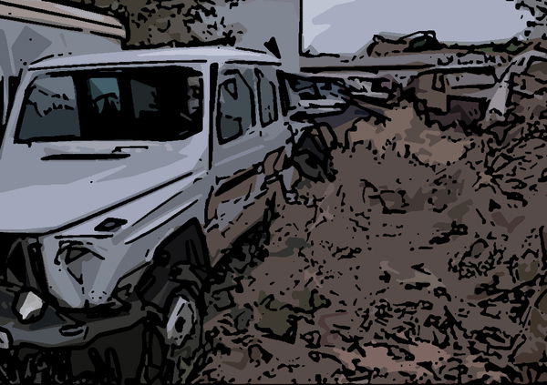 Mercedes Classe G, scoperto un vero e proprio &quot;cimitero&quot; in Inghilterra [FOTO]