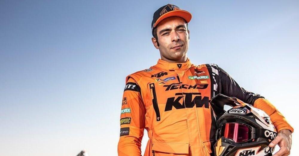 Shock per Danilo Petrucci: rischia di saltare la Dakar per positivit&agrave; al Covid