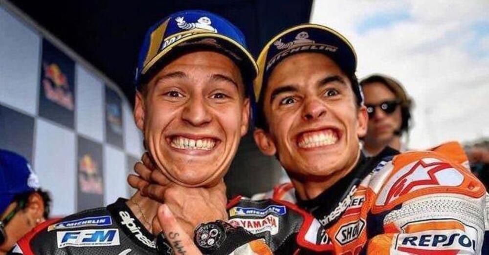 Marc Marquez torna ad allenarsi e Fabio Quartararo lancia la sfida: &ldquo;Timore? Solo di Valentino Rossi&quot;