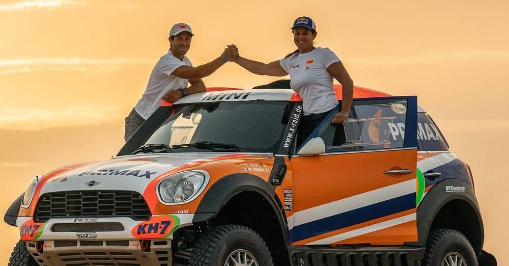 Chi sono Laia e Jerry, decani delle moto e della Dakar che stanno stupendo tutti... in auto