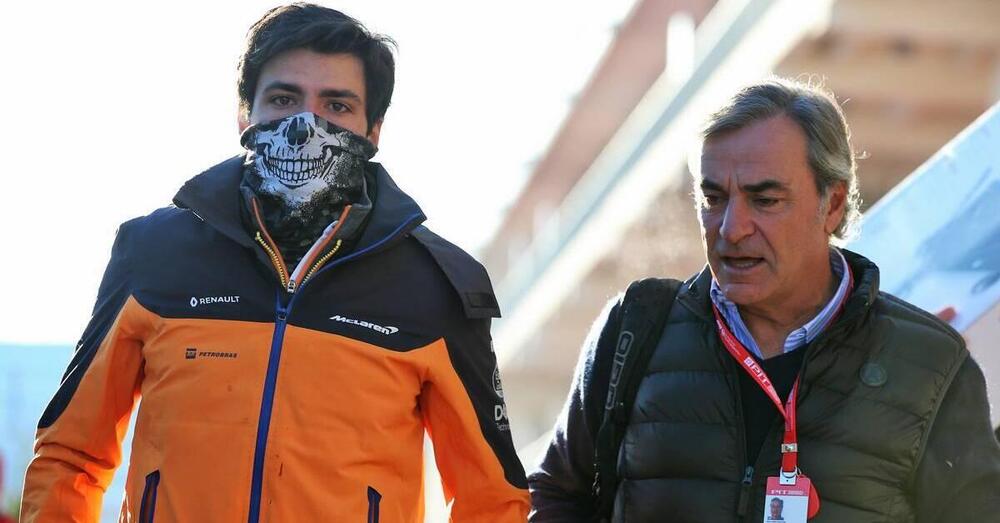 Pap&agrave; Sainz avvisa la Ferrari in vista del rinnovo: &ldquo;A Carlos per vincere non manca nulla. Solo la macchina&rdquo;