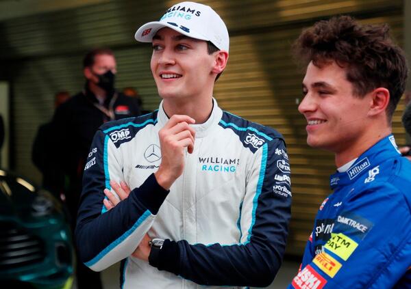 Lando Norris e la dichiarazione al rivale d&rsquo;infanzia George Russell: &ldquo;Spero di poter lottare con lui&rdquo;