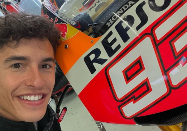 Marc Marquez a Portimao: eccolo in pista con la Honda RC213V-S per decidere sui test di Sepang [VIDEO]