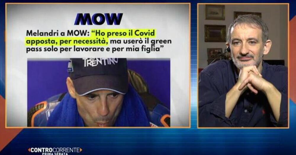 L&rsquo;intervista di MOW a Melandri arriva anche su Rete 4. E Senaldi di Libero lo &ldquo;giustifica&rdquo;