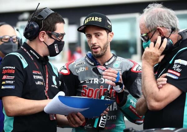 Andrea Dovizioso &egrave; in Yamaha per Fabio Quartararo (che pu&ograve; fidarsi solo di lui). Chicho Lorenzo: &quot;Mai fidarsi!&quot;