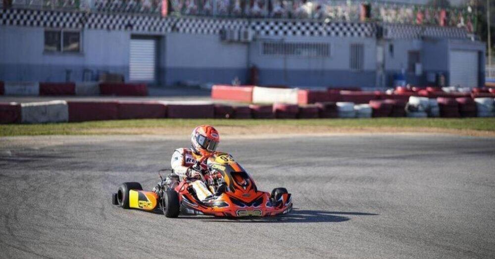 Marc Marquez, stavolta a vederci doppio siamo noi: eccolo mentre si allena con un kart KZ [VIDEO]