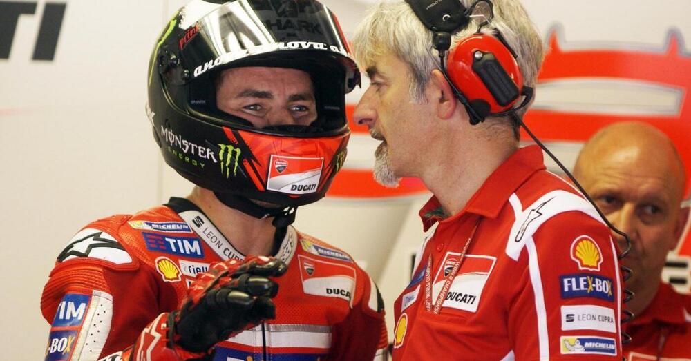 Jorge Lorenzo si sbilancia su Gigi Dall&#039;Igna: &quot;&Egrave; un gran testardo&quot;