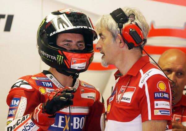 Jorge Lorenzo si sbilancia su Gigi Dall&#039;Igna: &quot;&Egrave; un gran testardo&quot;