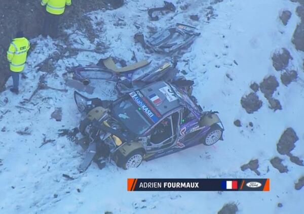 Incidente shock a Montecarlo: la Ford vola per dieci metri e si disintegra [VIDEO]