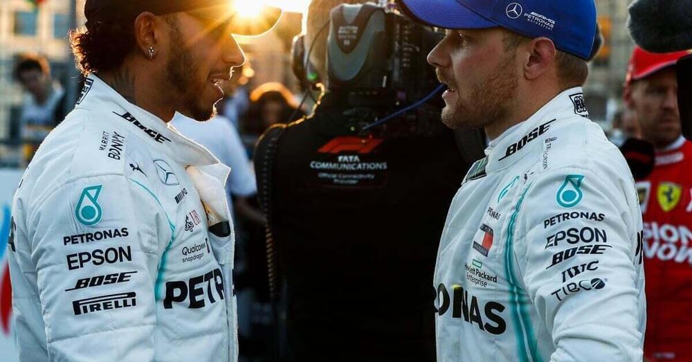 Bottas rivela di aver visto Hamilton: &quot;Aveva una faccia da funerale&quot;. Ma sul 2022 assicura...