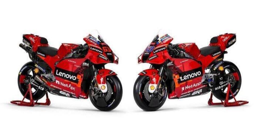 Ducati, ecco la MotoGP 2022: profondo rosso per la Ferrari a due ruote e motore con pi&ugrave; potenza