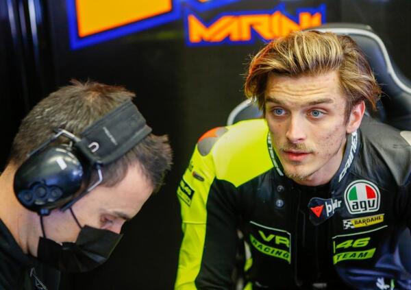 Luca Marini sulla VR46: &ldquo;La MotoGP &egrave; sempre pi&ugrave; seria, dovremo lavorare per mantenere un buon clima&rdquo;