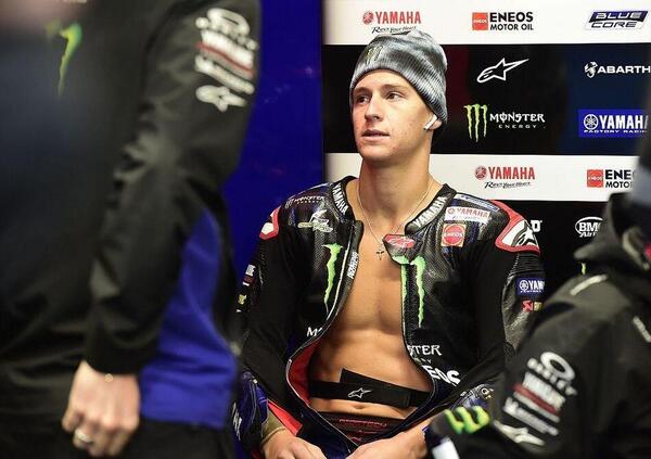 Yamaha, cominciamo male! Fabio Quartararo &egrave; &ldquo;deluso&rdquo; e gli altri tre sono ultimi. Ma Andrea Dovizioso ha comunque fatto un record