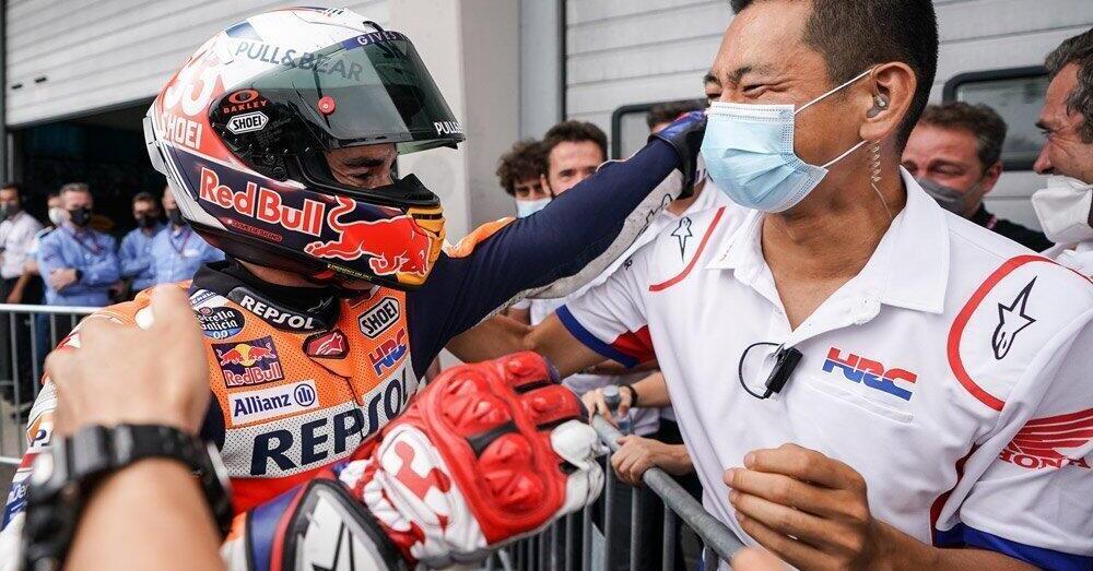 Marc Marquez parla di &ldquo;accettare la realt&agrave;&rdquo; e da Honda arriva il commento shock: via dalla MotoGP se non si vince