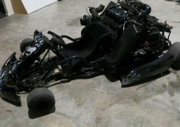 L&#039;ultima follia di SnailTv: kart da 400 CV col motore della Suzuki Hayabusa [VIDEO]