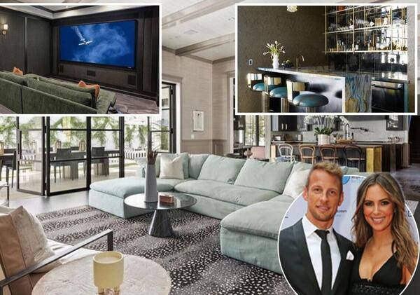 In vendita la super casa di Jenson Button. La cifra? Neanche cos&igrave; tanto alta...