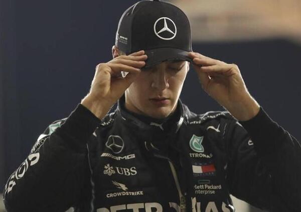 Russell &quot;ruba&quot; il posto a Hamilton e svela in anticipo la nuova Mercedes