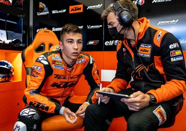 KTM, Raul Fernandez come Marc Marquez? &ldquo;Dopo la caduta problemi di vista, non posso guidare cos&igrave;&rdquo;