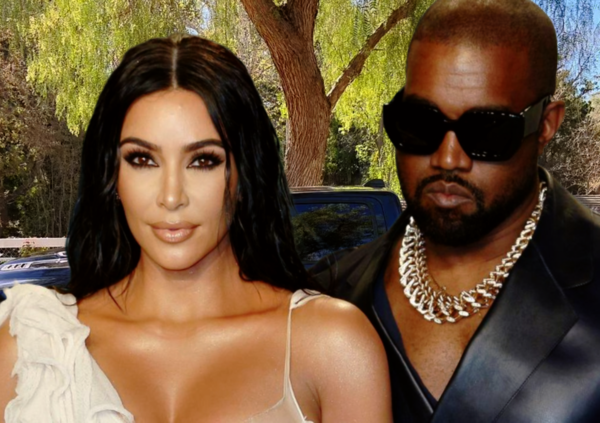 Kanye West le prova tutte: un pick-up pieno di rose per riconquistare Kim Kardashian [FOTO]