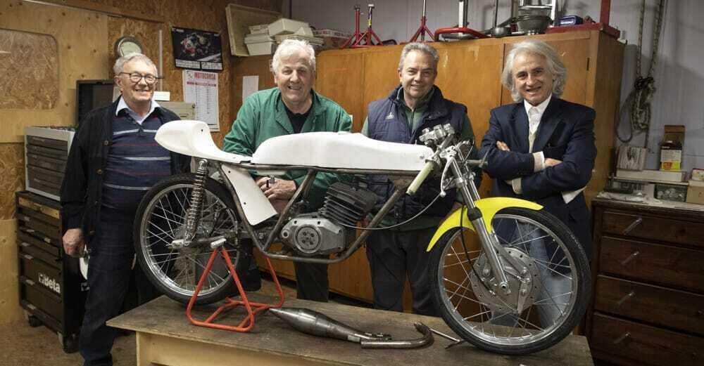 Ma quanto &egrave; bella la storia del Minarelli con il 13? La prima moto di Fausto Gresini &egrave; rinata