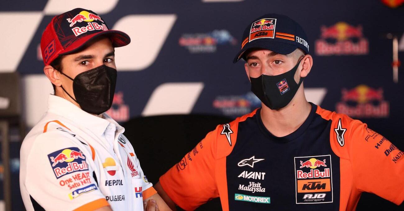 Anima in pace per KTM: l&rsquo;ipotesi di un intreccio per portare Pedro Acosta in Honda con Marc Marquez