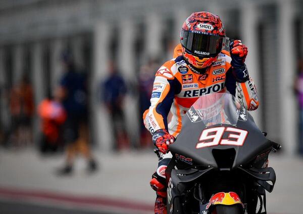 Marc Marquez non &egrave; al 100%, ma pu&ograve; bastare: ha preso per il cu*o tutti e non &egrave; stato solo lui a ammetterlo