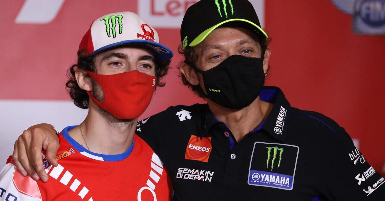 Pecco fa gli auguri a Vale per la nascita di Giulietta, ma lui risponde cos&igrave;: &ldquo;Perch&eacute; sei caduto in curva 6?&rdquo;