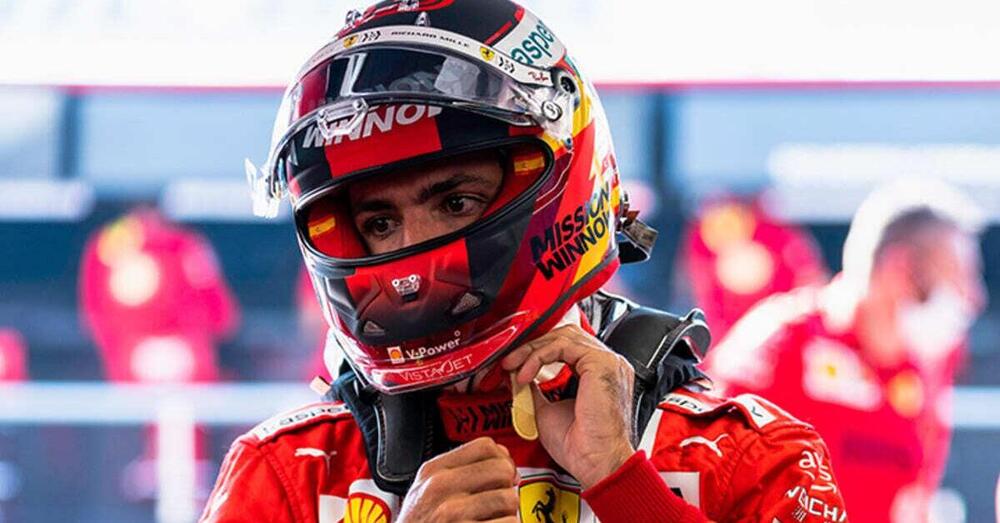 Sainz frena l&#039;entusiasmo della Ferrari: &quot;Il weekend pi&ugrave; difficile da quando sono in rosso&quot;