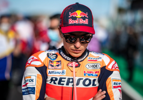 SHOCK Marc Marquez, torna la diplopia. Carriera finita?