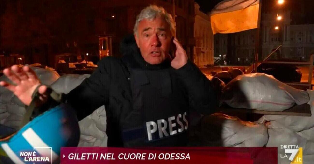 Massimo Giletti al fronte scatena i &ldquo;critici da salotto&rdquo;. Attaccatelo pure, ma lui ci &egrave; andato. E voi? 